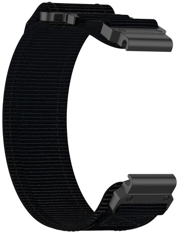 Ремешок для смарт-часов Armorstandart Scout for Garmin 20 mm Black (ARM85706) - Фото 1
