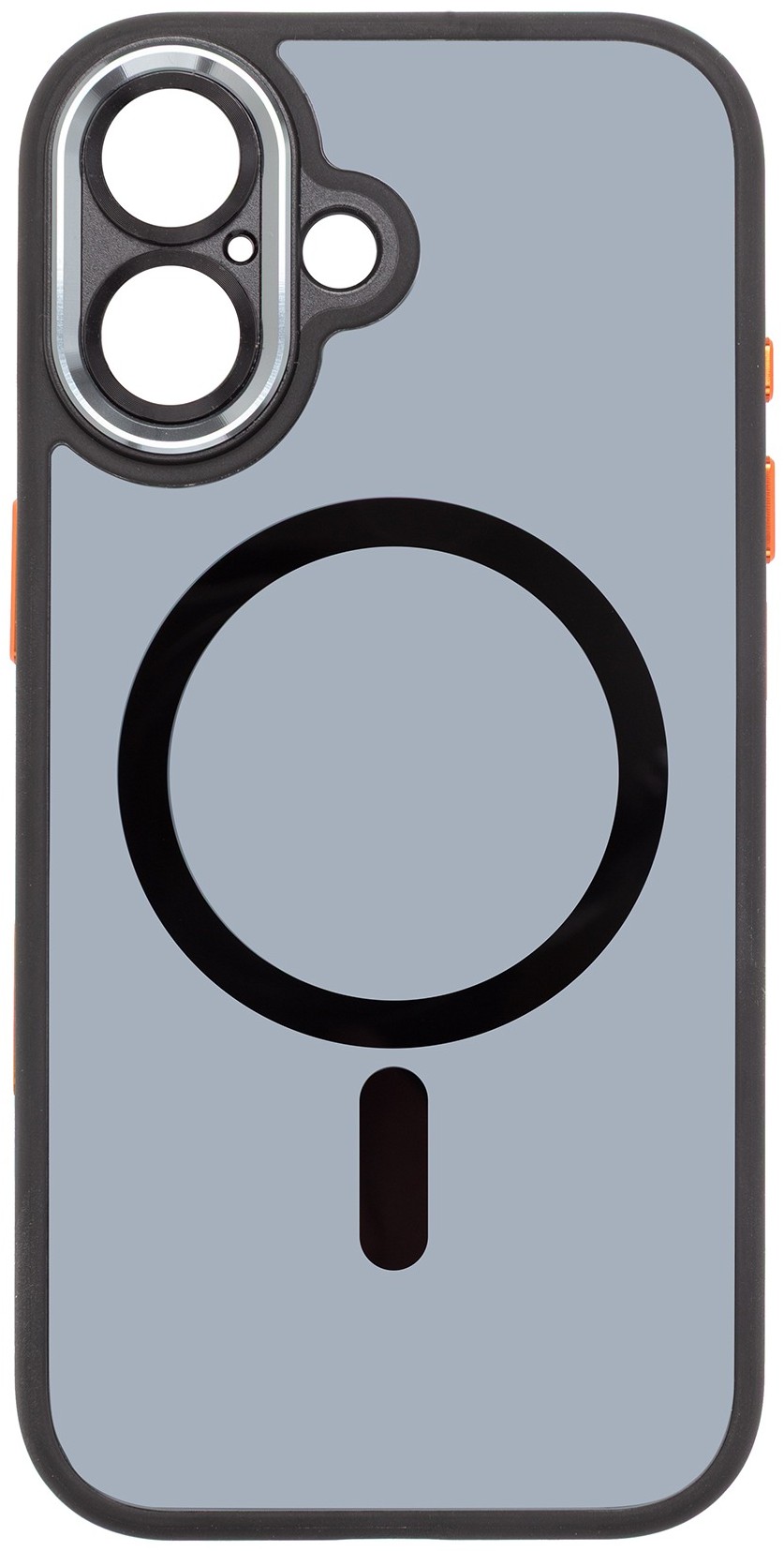 Купити Чохол для смартфону Armorstandart Unit MagCase SE for Apple iPhone 17 Black Orange (ARM86314) - Фото 1 Чохол для смартфону Armorstandart Unit MagCase SE for Apple iPhone 17 Black Orange (ARM86314) - Фото 1