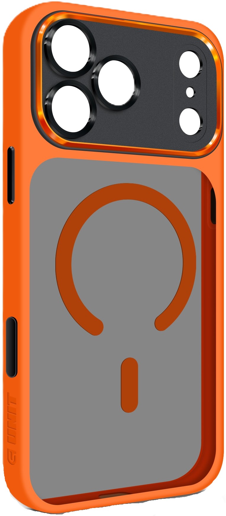 Чохол для смартфону Armorstandart Unit-C MagCase SE for Apple iPhone 17 Pro Max Orange Black (ARM86321) - Фото 1