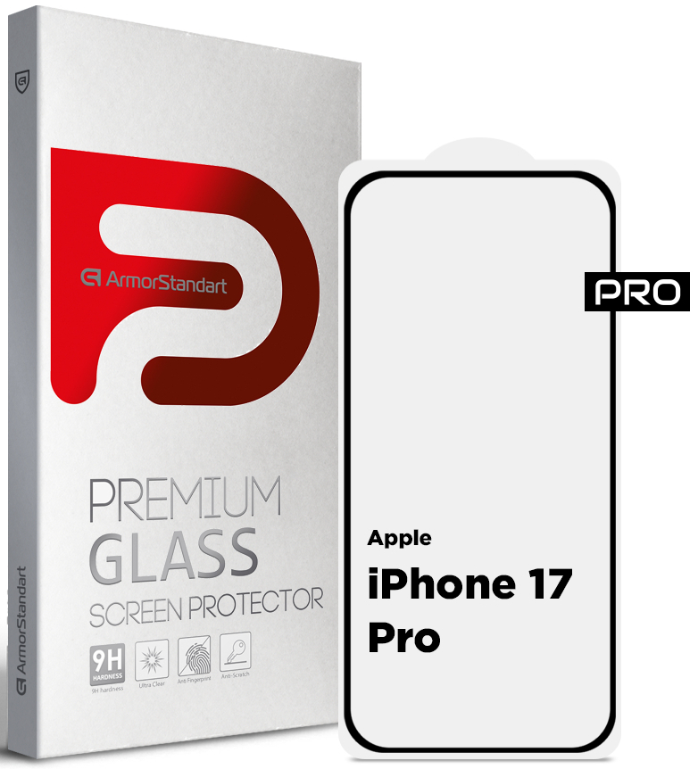 Захисне скло для смартфону Armorstandart Pro for Apple iPhone 17 Pro (ARM86412) - Фото 1