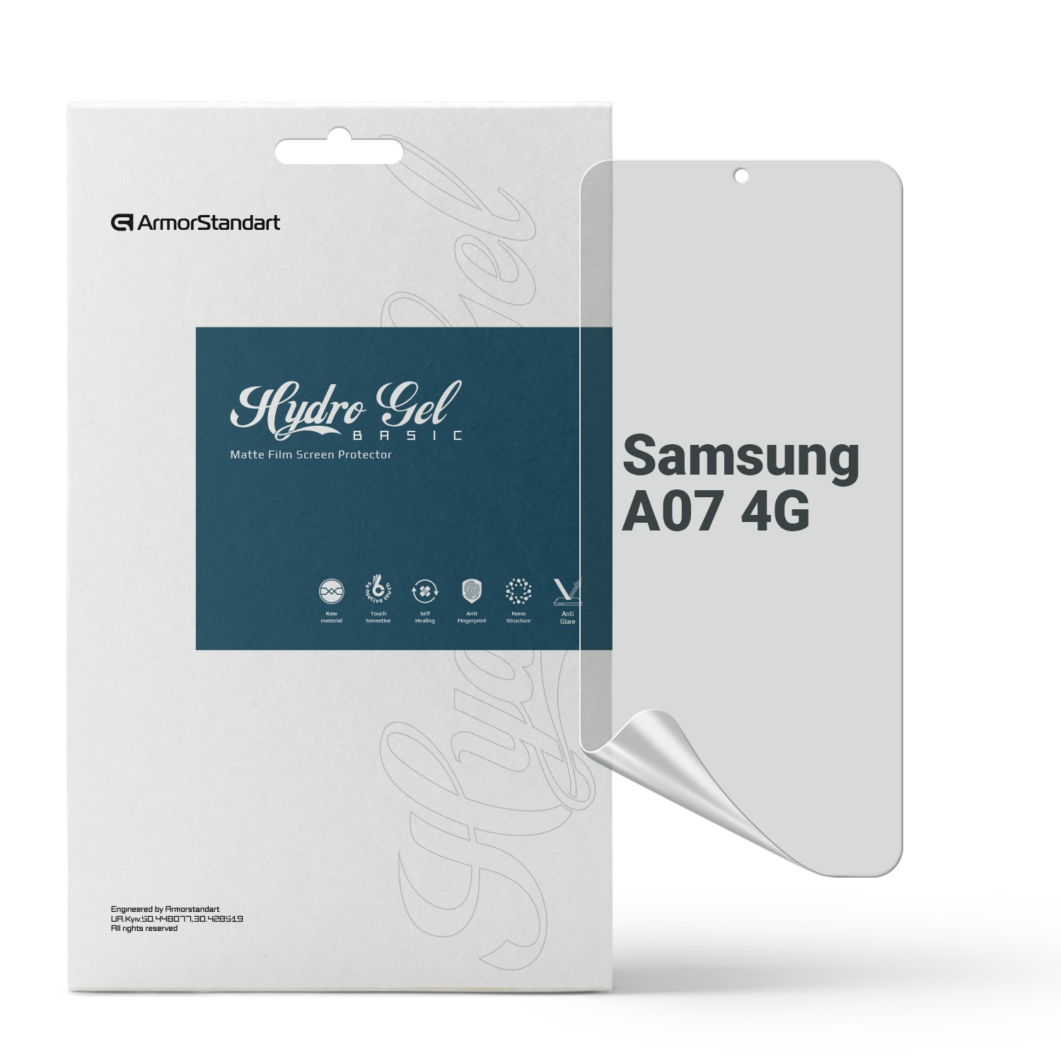 Захисна плівка для смартфону Armorstandart Matte for Samsung A07 4G (ARM86497) - Фото 1