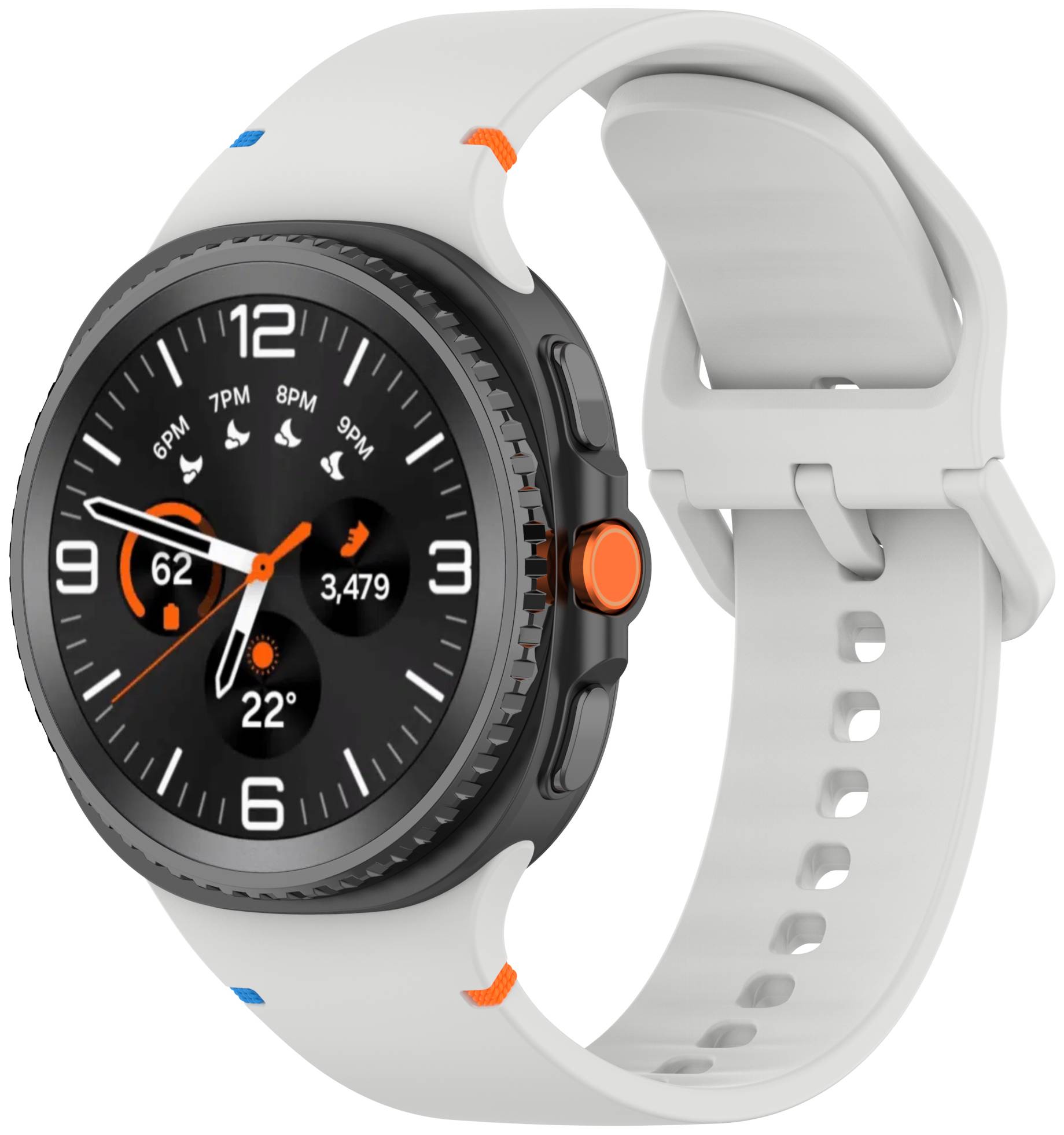 Ремінець для смарт-годинника Armorstandart for Samsung Galaxy Watch 8 / 8 Classic (20x113 mm) Light Grey (ARM86863) - Фото 1