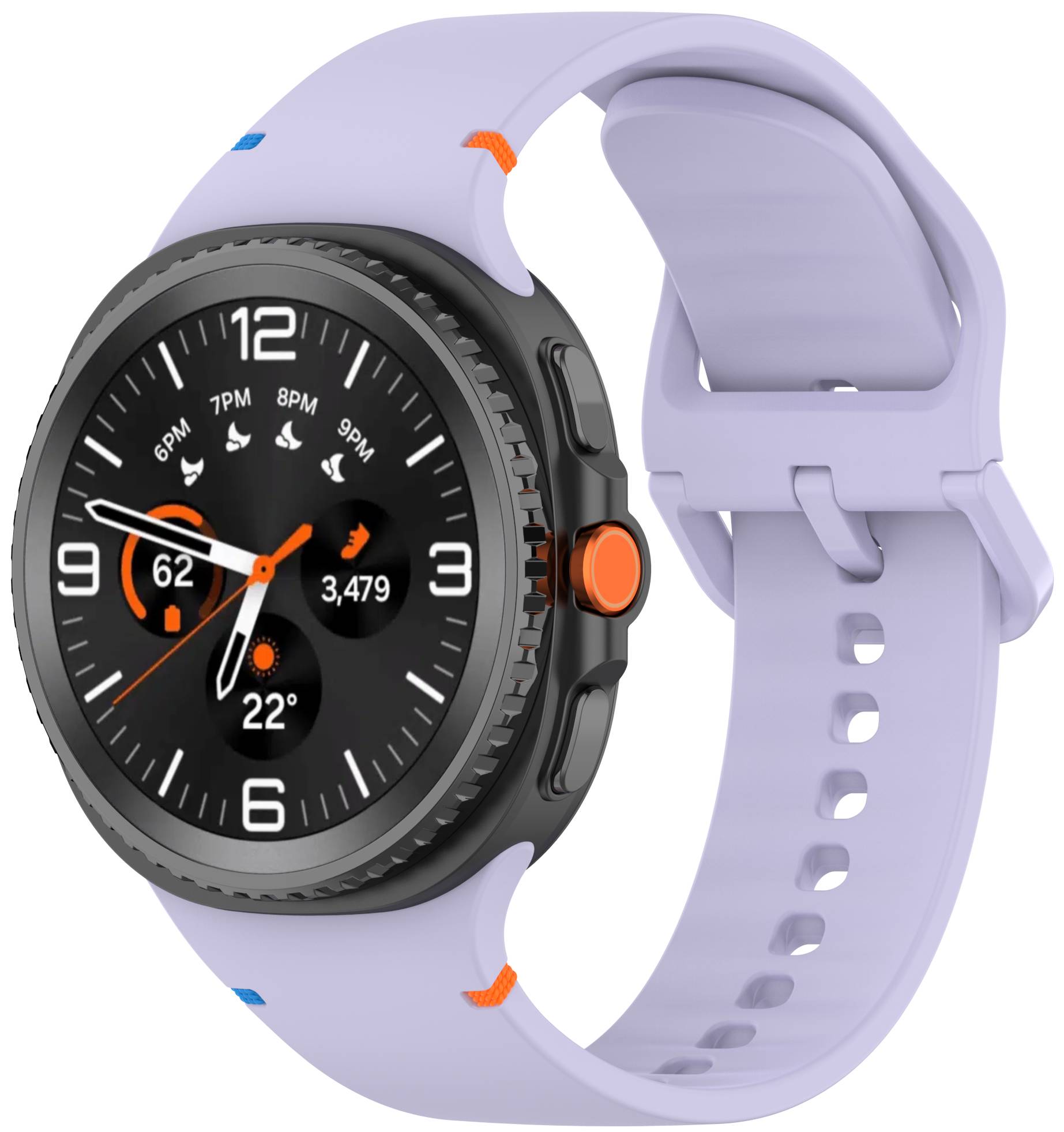 Ремінець для смарт-годинника Armorstandart for Samsung Galaxy Watch 8 / 8 Classic (20x113 mm) Lavender (ARM86864) - Фото 1