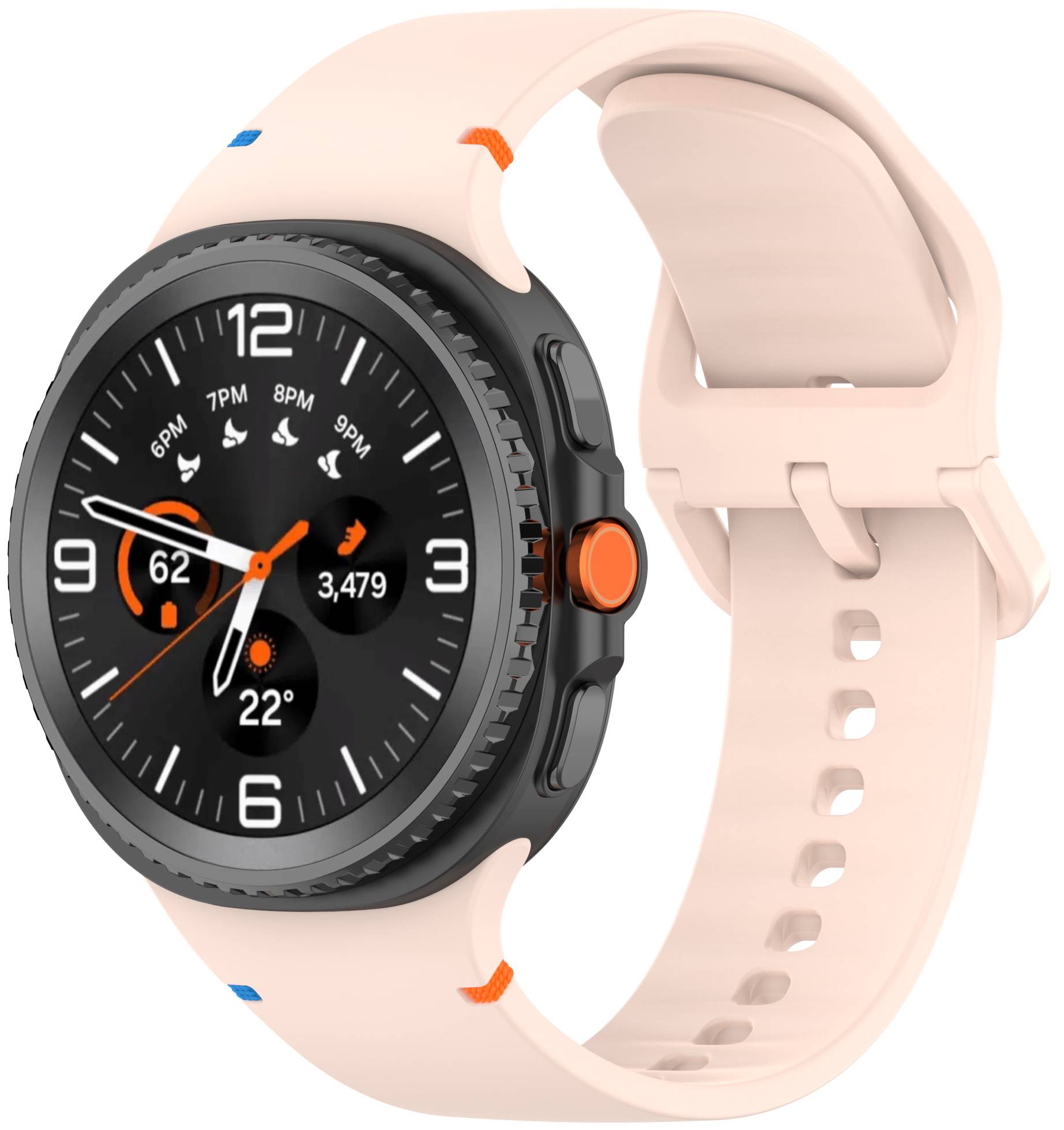 Ремінець для смарт-годинника Armorstandart for Samsung Galaxy Watch 8 / 8 Classic (20x113 mm) Light Pink (ARM86866) - Фото 1