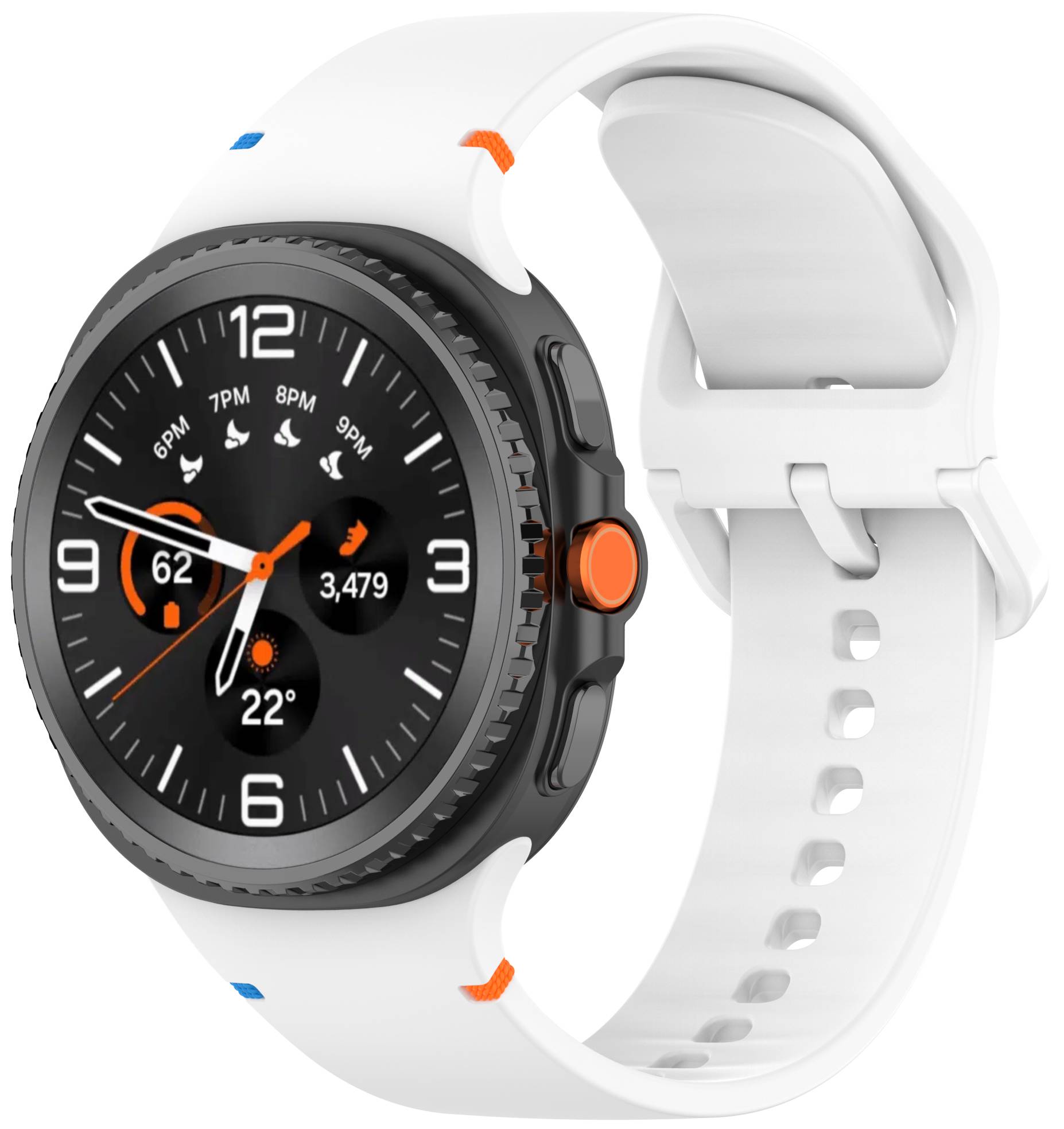 Ремінець для смарт-годинника Armorstandart for Samsung Galaxy Watch 8 / 8 Classic (20x113 mm) White (ARM86868) - Фото 1