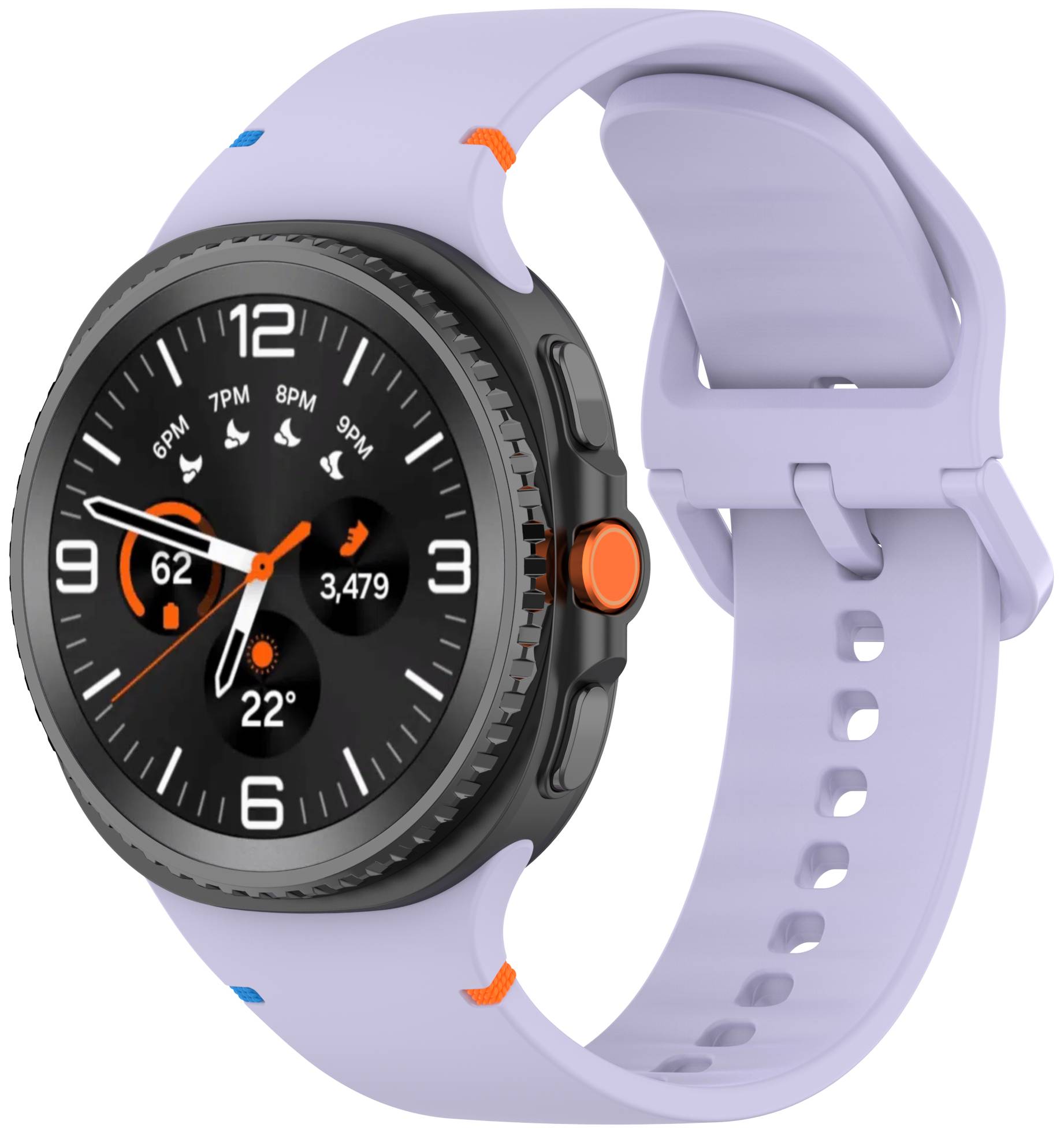 Ремінець для смарт-годинника Armorstandart for Samsung Galaxy Watch 8 / 8 Classic (22x132 mm) Lavender (ARM86872) - Фото 1