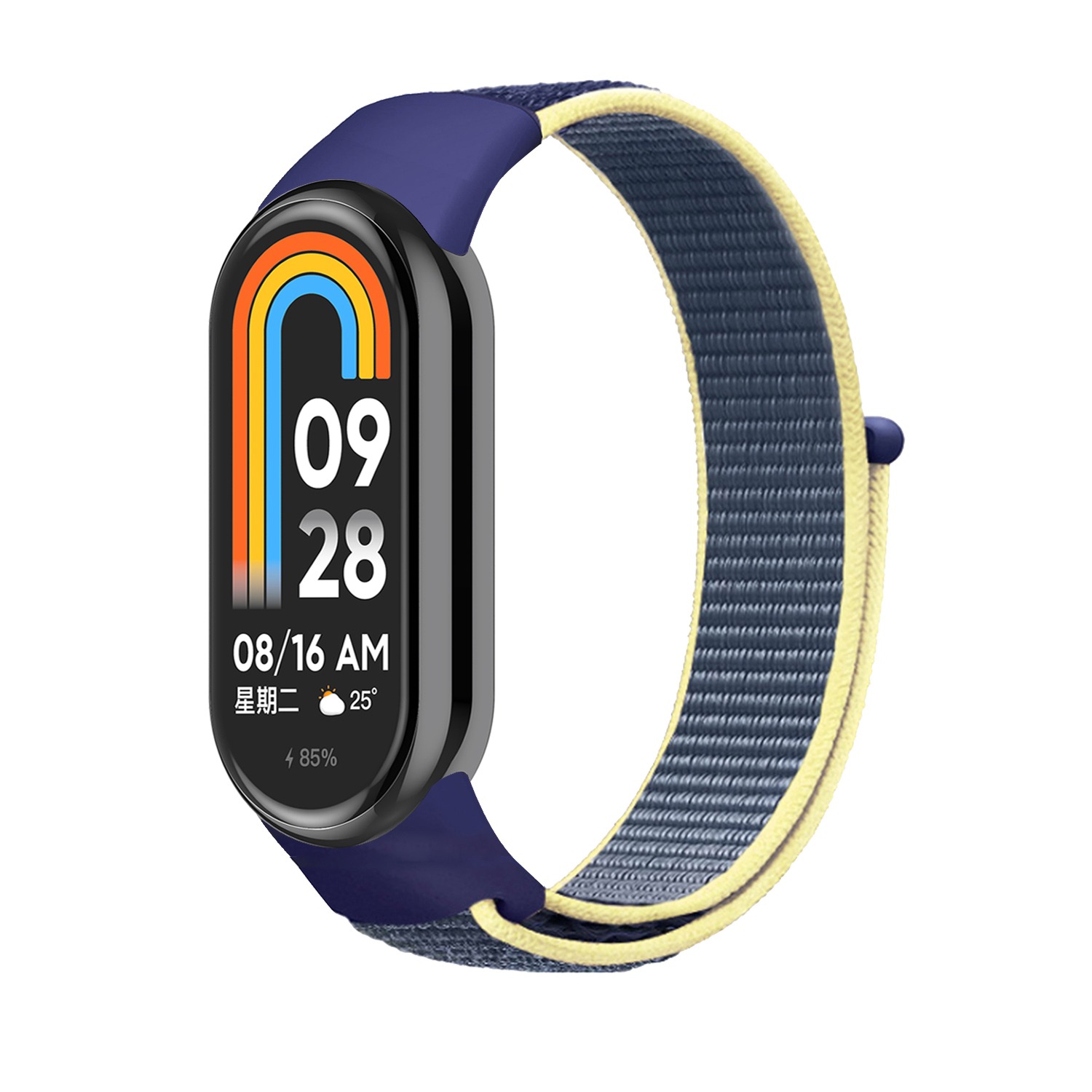 Ремешок для фитнес-браслета Armorstandart for Xiaomi Smart Band 10/9/8 Blue/Green (ARM86896) - Фото 1