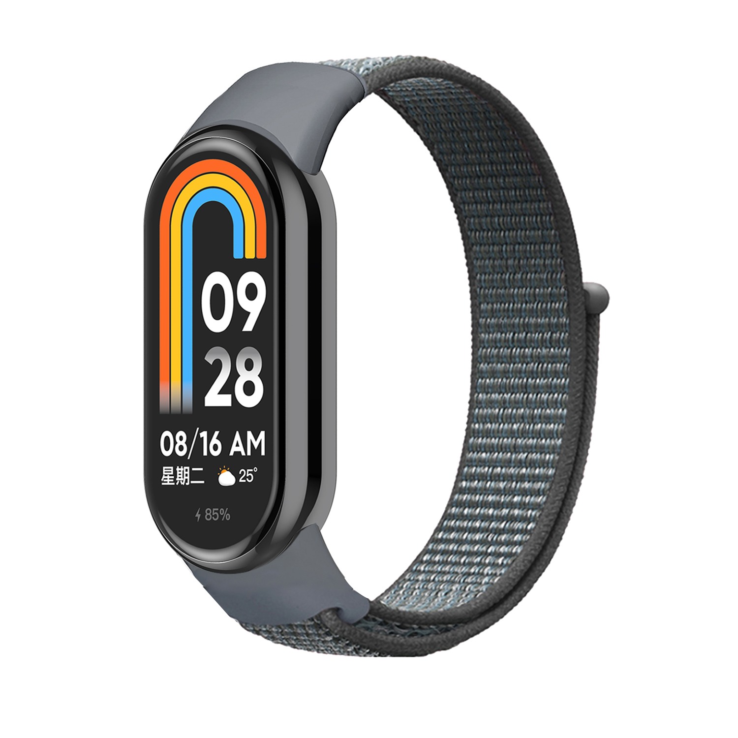 Ремешок для фитнес-браслета Armorstandart for Xiaomi Smart Band 10/9/8 Grey (ARM86897) - Фото 1