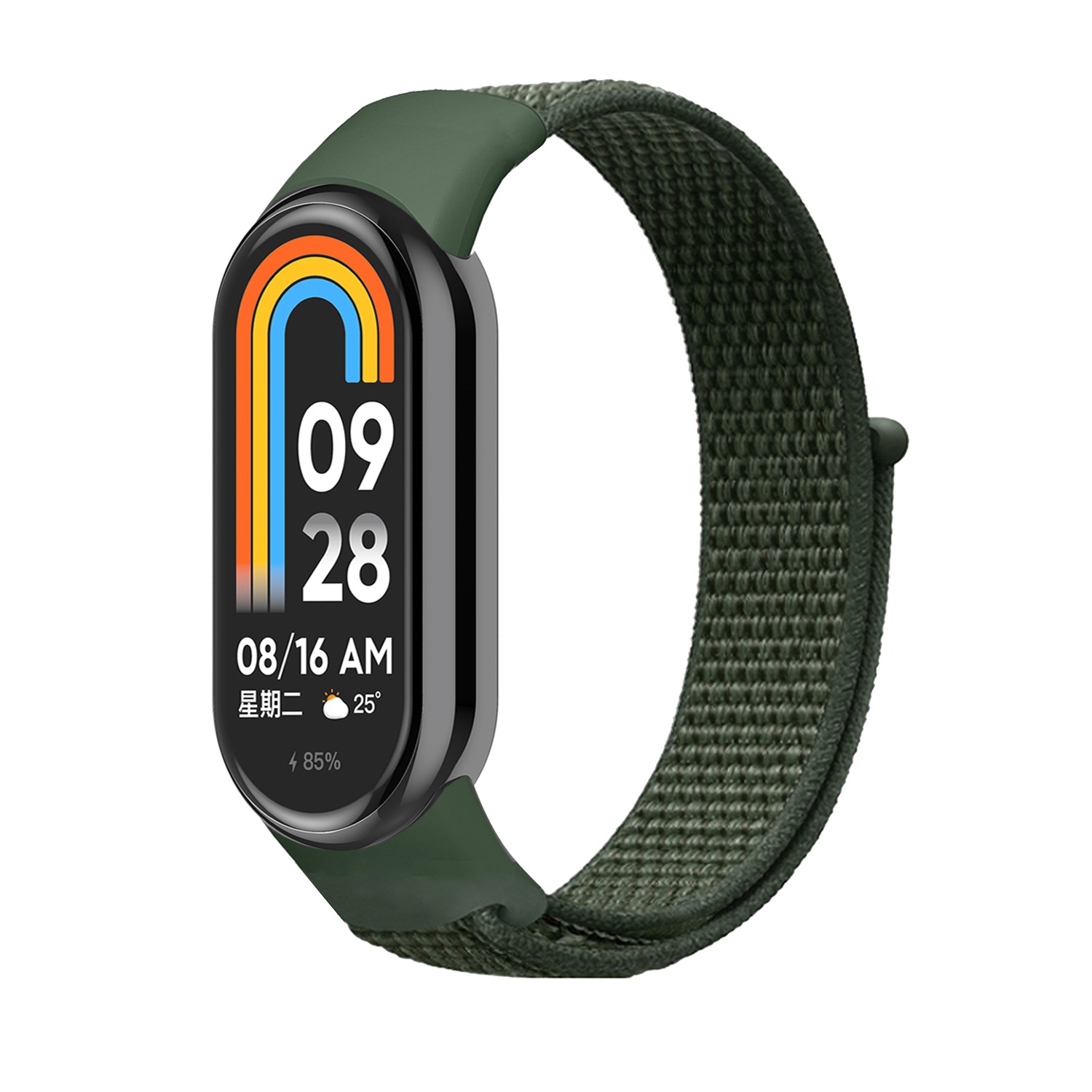 Ремешок для фитнес-браслета Armorstandart for Xiaomi Smart Band 10/9/8 Military Green (ARM86898) - Фото 1