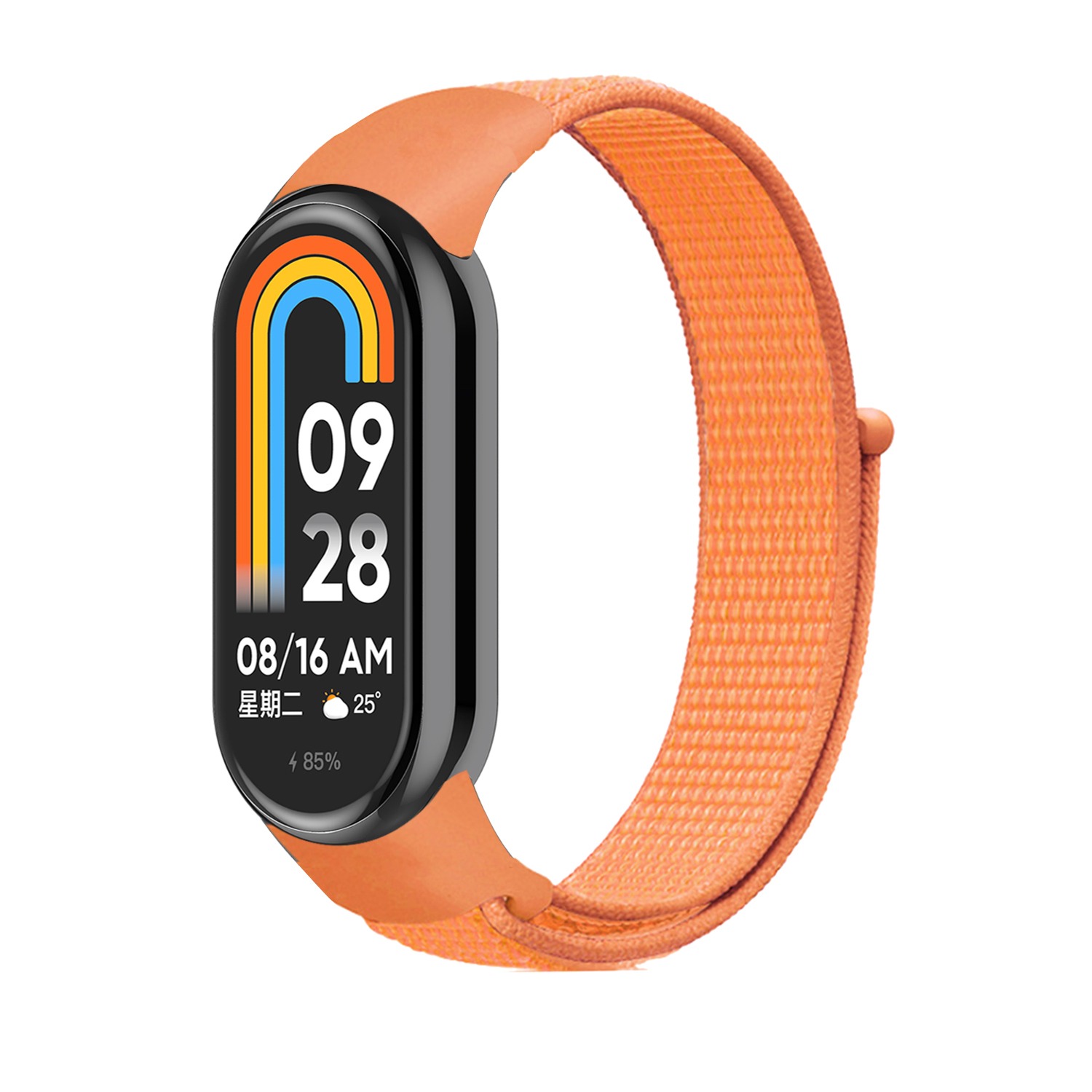 Ремешок для фитнес-браслета Armorstandart for Xiaomi Smart Band 10/9/8 Orange (ARM86900) - Фото 1