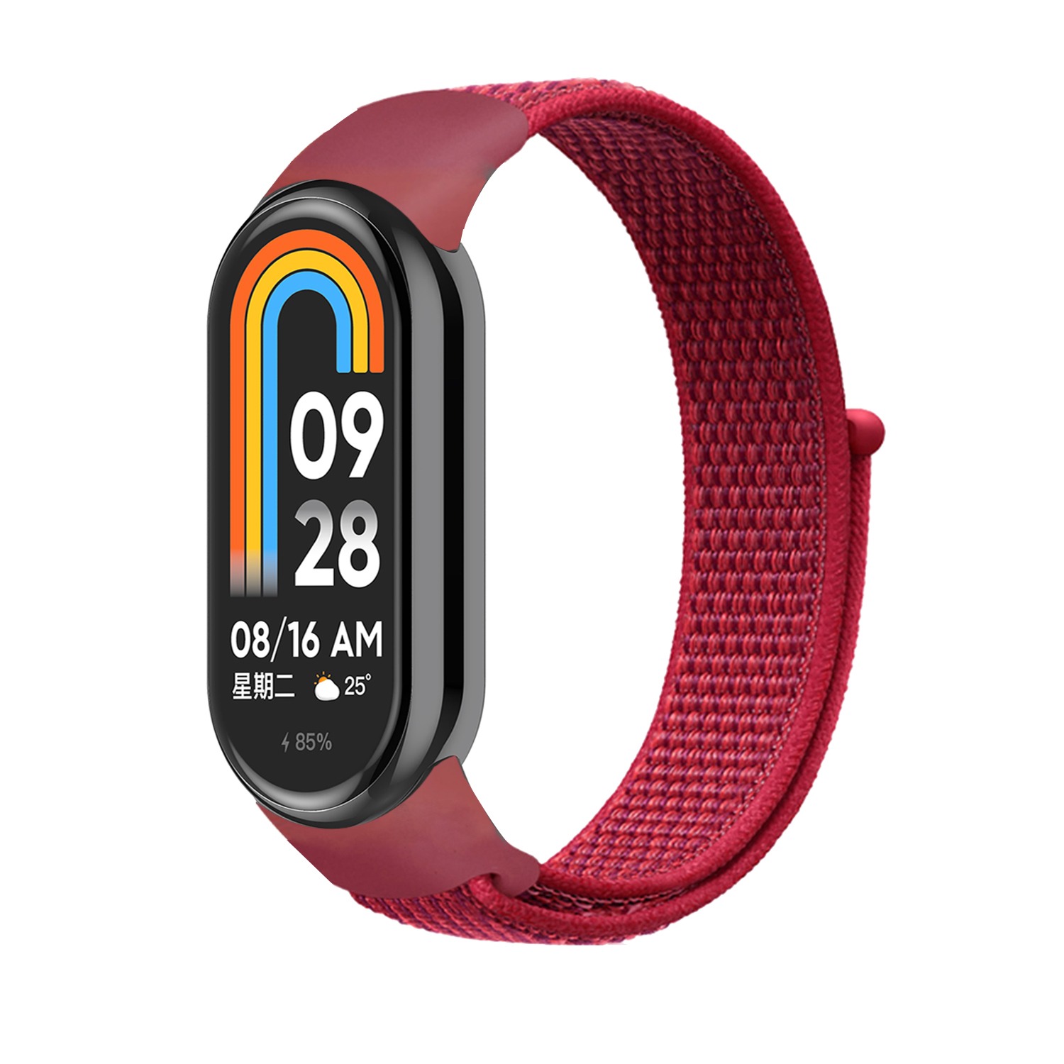 Ремешок для фитнес-браслета Armorstandart for Xiaomi Smart Band 10/9/8 Red (ARM86903) - Фото 1