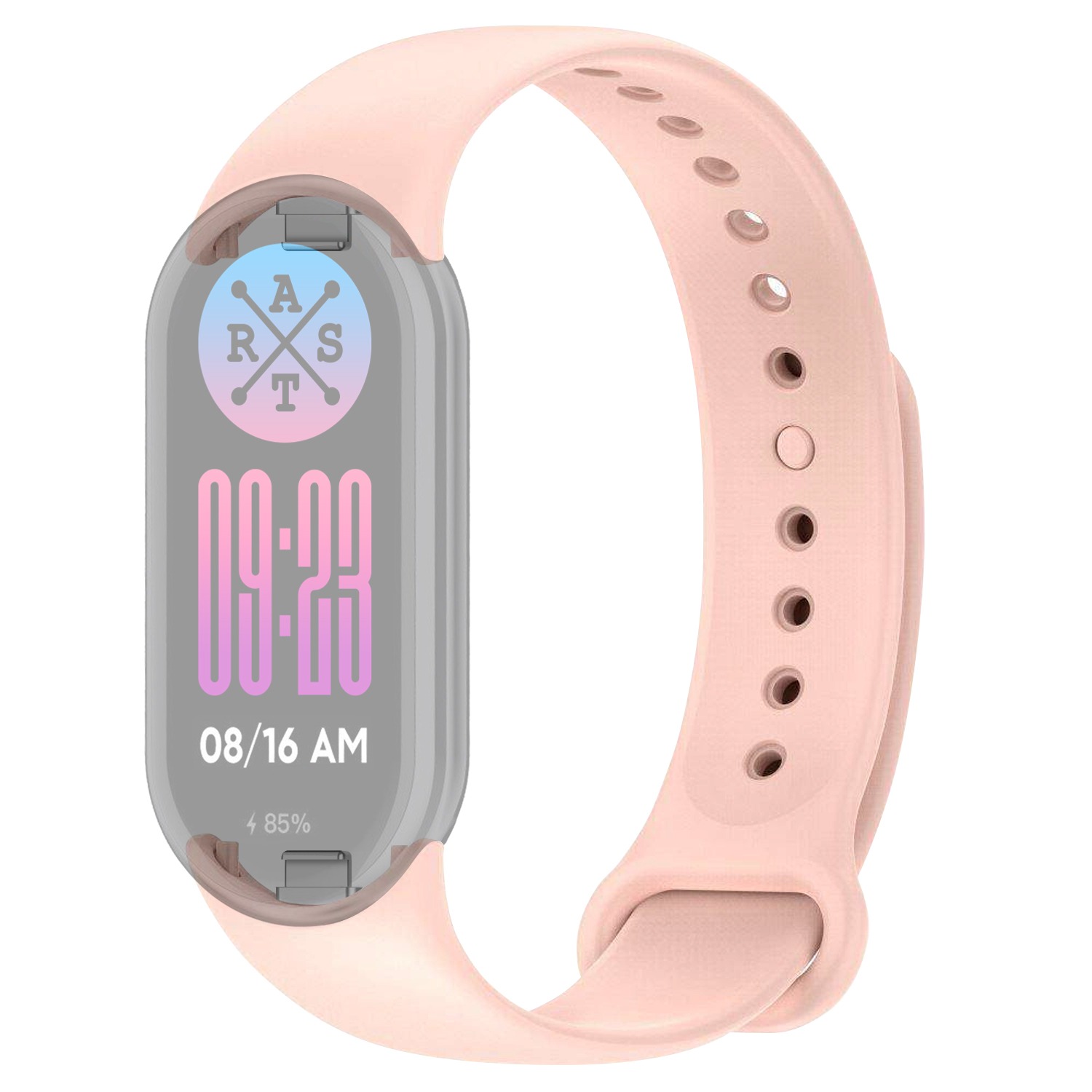 Ремешок для фитнес-браслета Armorstandart for Xiaomi Smart Band 10/9/8 Powder Pink (ARM86913) - Фото 1