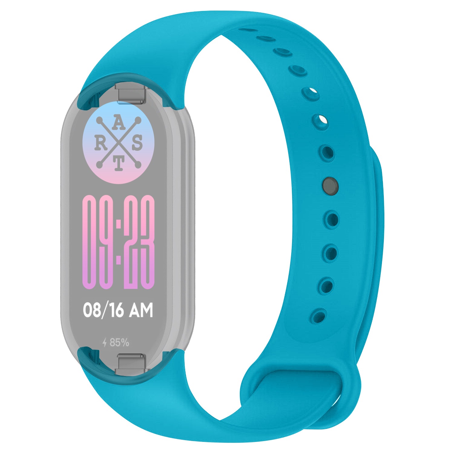 Ремешок для фитнес-браслета Armorstandart for Xiaomi Smart Band 10/9/8 Sky Blue (ARM86915) - Фото 1