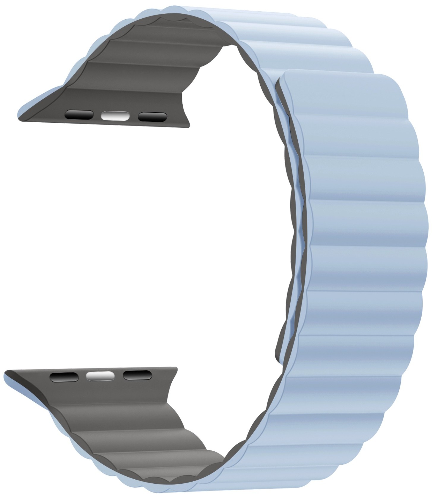 Ремешок для смарт-часов Armorstandart MagLink for Apple Watch 42 (Series 11-10)/41/40/38 Blue Grey (ARM86929) - Фото 1