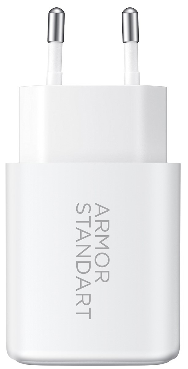 Купити Мережевий зарядний пристрій Armorstandart Poweraze 25W GaN Type-C + USB-A White (ARM87067) - Фото 1 Мережевий зарядний пристрій Armorstandart Poweraze 25W GaN Type-C + USB-A White (ARM87067) - Фото 1