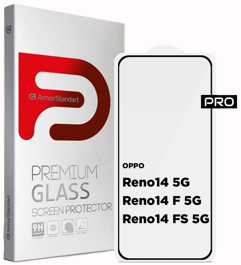 Захисне скло для смартфону Armorstandart Pro for OPPO Reno14 5G/Reno14 F 5G/Reno14 FS 5G (ARM87130) - Фото 1