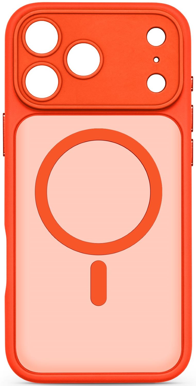 Купить Чехол для смартфона Armorstandart Lush MagCase for Apple iPhone 17 Pro Max Orange (ARM87501) - Фото 1 Чехол для смартфона Armorstandart Lush MagCase for Apple iPhone 17 Pro Max Orange (ARM87501) - Фото 1