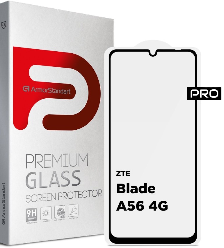 Защитное стекло для смартфона Armorstandart Pro for ZTE Blade A56 4G (ARM87521) - Фото 1