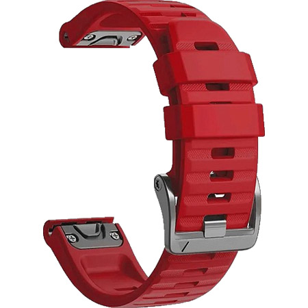 Ремешок для смарт-часов Armorstandart Silicone for Garmin 20mm Coral Red (ARM87730) - Фото 1