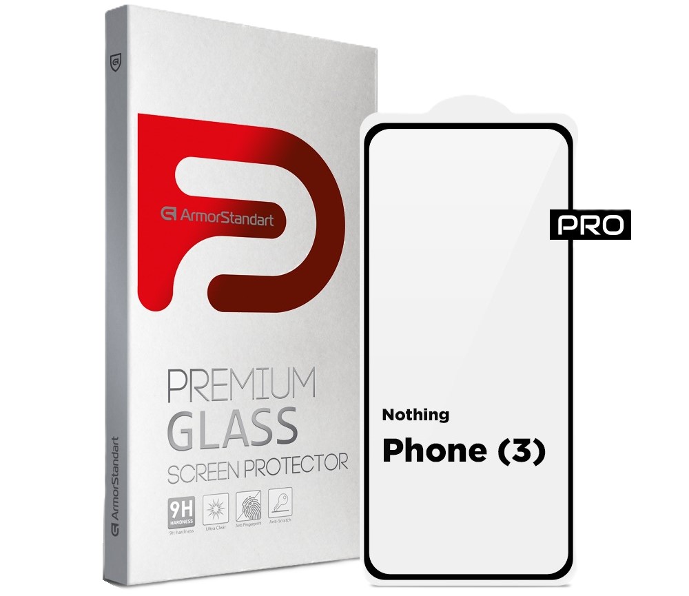 Захисне скло для смартфону Armorstandart Pro for Nothing Phone (3) (ARM87829) - Фото 1