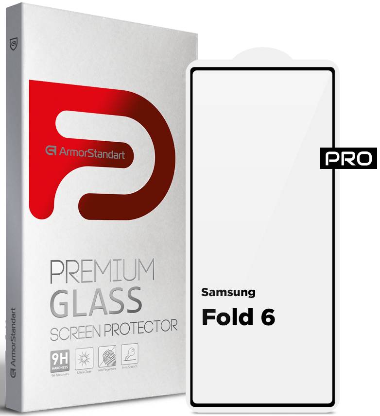 Захисне скло для смартфону Armorstandart Pro на зовнішній дисплей для Samsung Fold 6 (ARM88011) - Фото 1