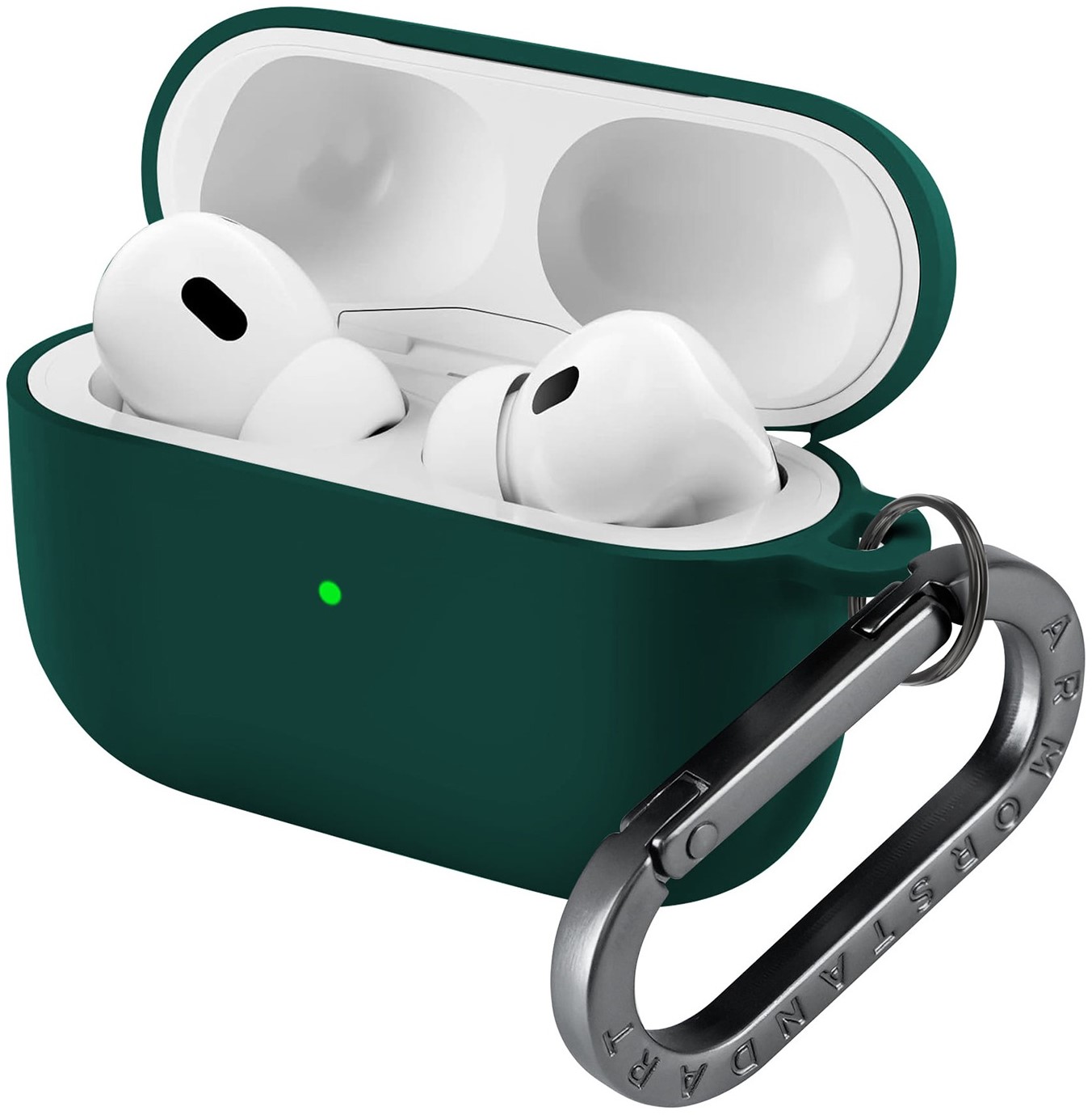Купить Чехол для наушников Armorstandart Hang Case for Apple AirPods Pro 3 Dark Green (ARM88272) - Фото 1 Чехол для наушников Armorstandart Hang Case for Apple AirPods Pro 3 Dark Green (ARM88272) - Фото 1