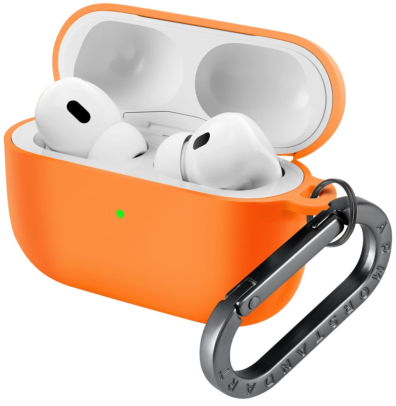 Чехол для наушников Armorstandart Hang Case for Apple AirPods Pro 3 Orange (ARM88278) - Фото 1