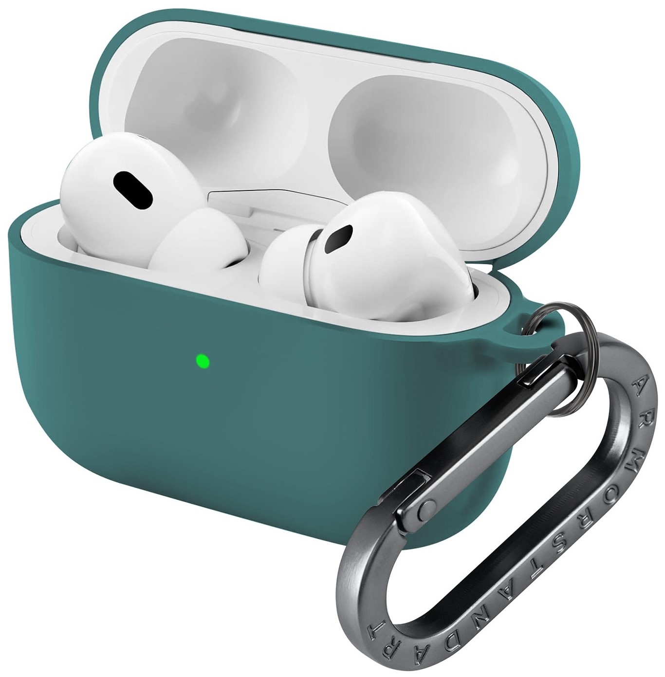 Чехол для наушников Armorstandart Hang Case for Apple AirPods Pro 3 Needle Green (ARM88279) - Фото 1