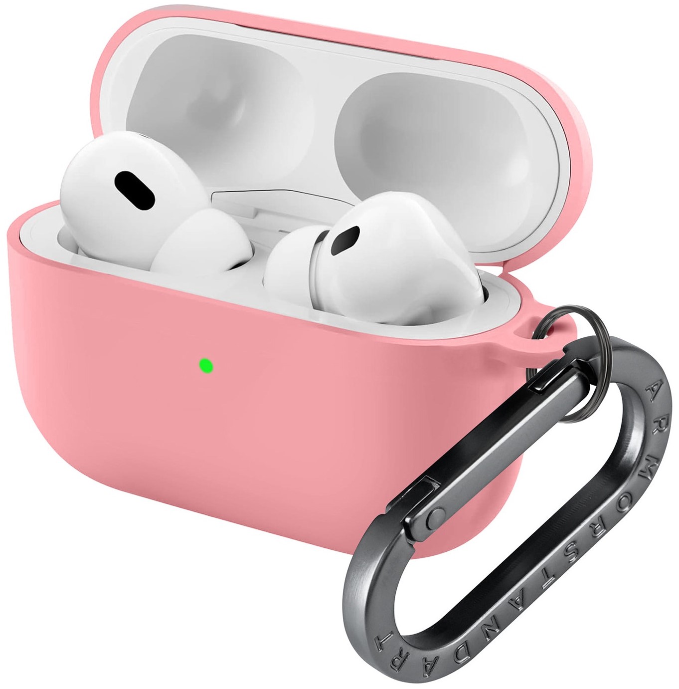Чехол для наушников Armorstandart Hang Case for Apple AirPods Pro 3 Pink (ARM88280) - Фото 1