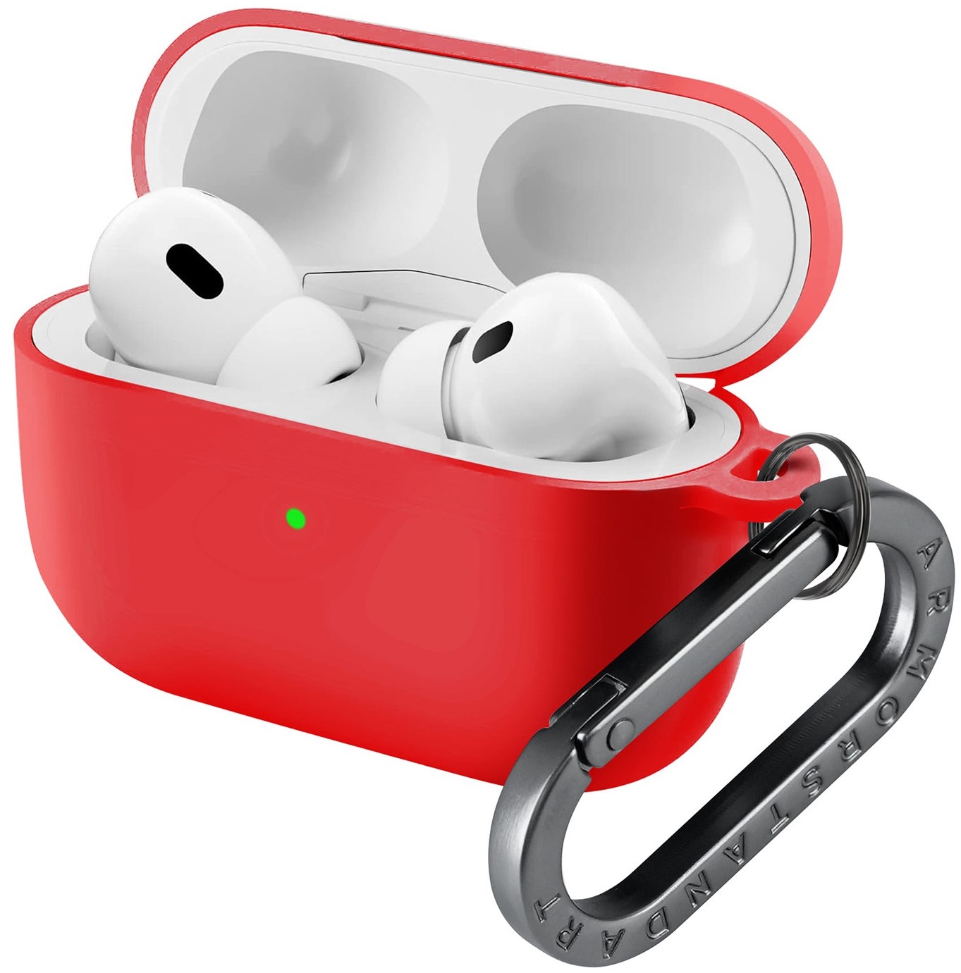 Чехол для наушников Armorstandart Hang Case for Apple AirPods Pro 3 Red (ARM88282) - Фото 1