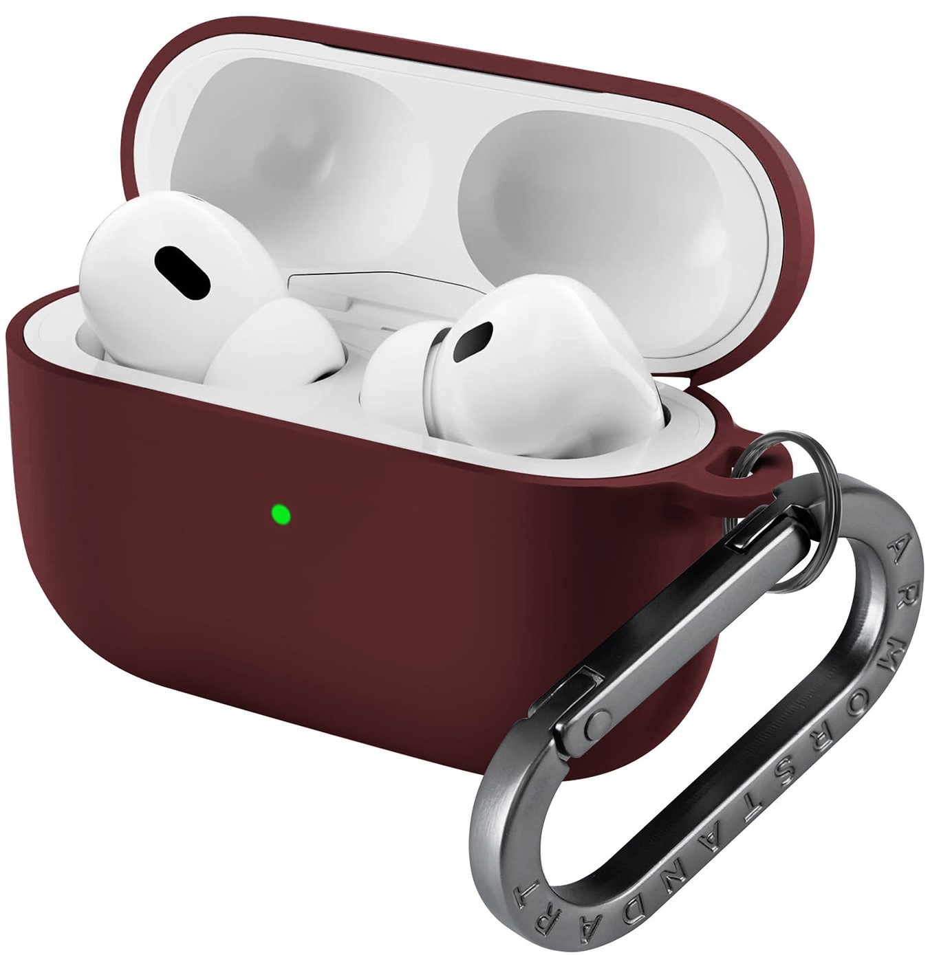 Купить Чехол для наушников Armorstandart Hang Case for Apple AirPods Pro 3 Scarlet (ARM88283) - Фото 1 Чехол для наушников Armorstandart Hang Case for Apple AirPods Pro 3 Scarlet (ARM88283) - Фото 1