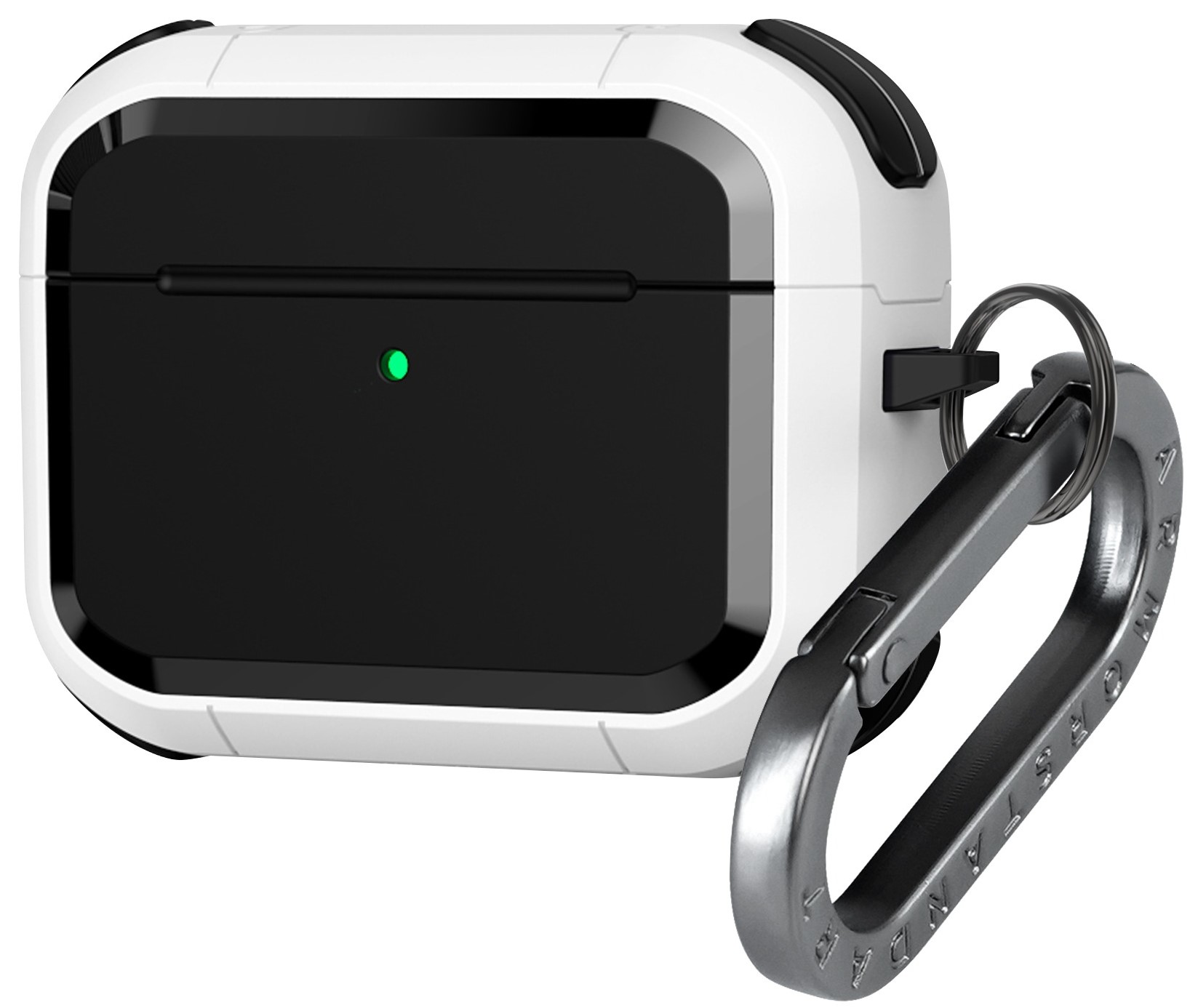 Чохол для навушників Armorstandart Panzer for Apple Airpods Pro 3 White (ARM88290) - Фото 1