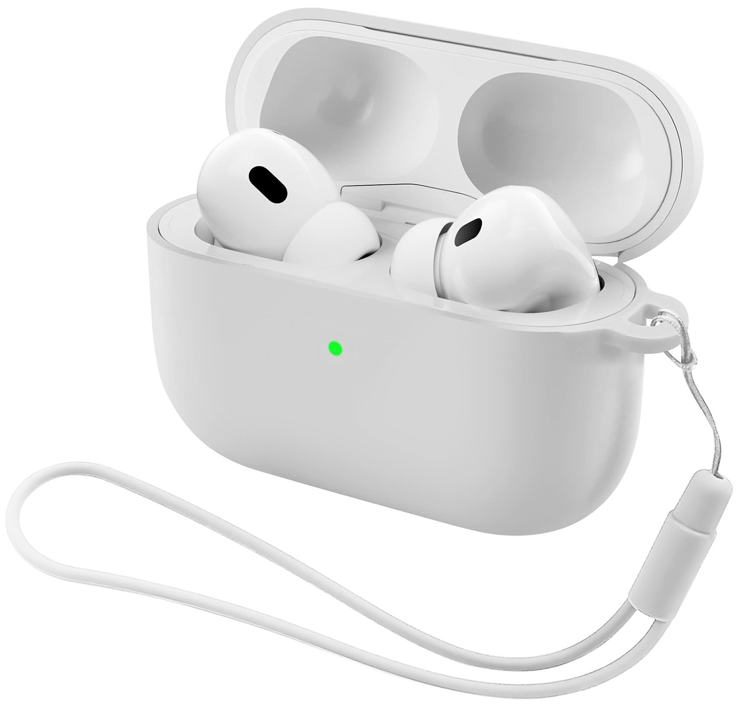 Купити Чохол для навушників Armorstandart Silicone Case with straps for Apple Airpods Pro 3 White (ARM88301) - Фото 1 Чохол для навушників Armorstandart Silicone Case with straps for Apple Airpods Pro 3 White (ARM88301) - Фото 1