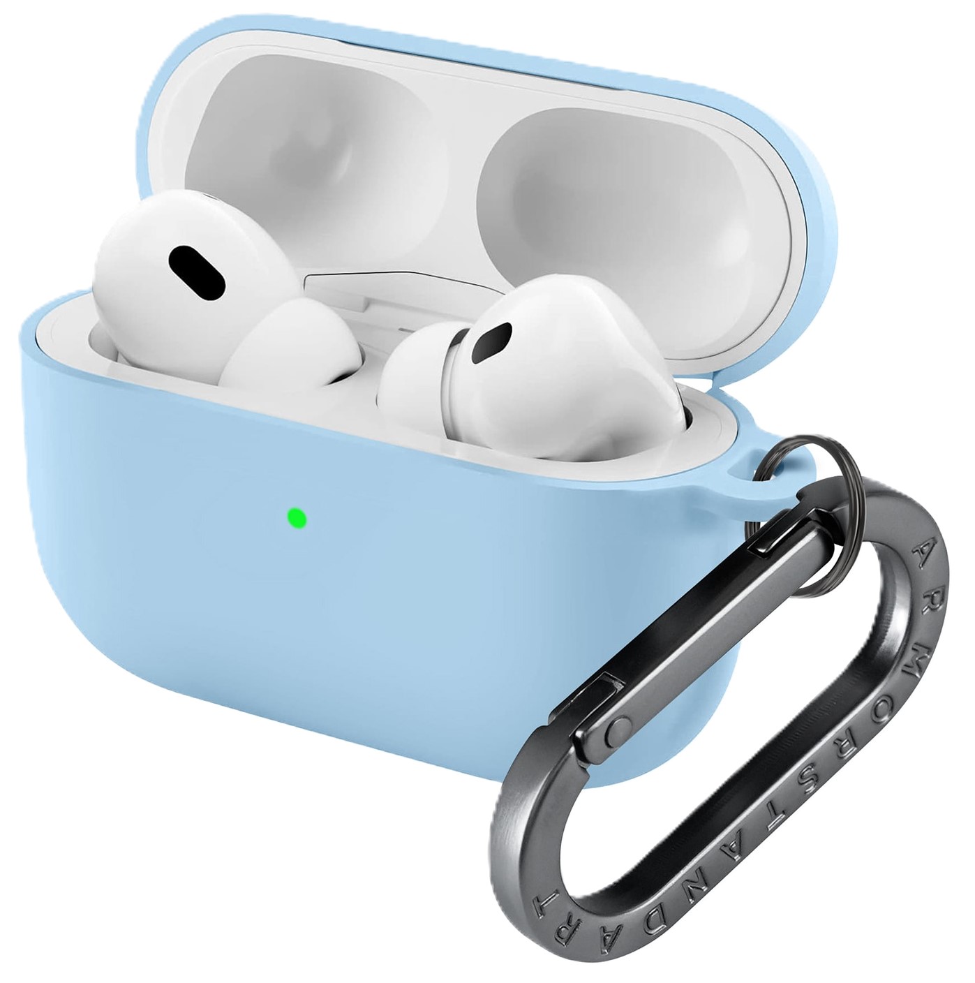Чехол для наушников Armorstandart Hang Case for Apple AirPods Pro 3 Light Blue (ARM88313) - Фото 1