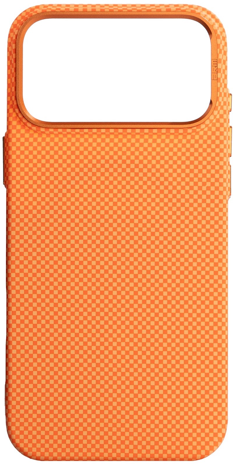 Чохол для смартфону Armorstandart LikeCarbon2 MagCase for Apple iPhone 17 Pro Max Kevlar Orange (ARM88555) - Фото 1