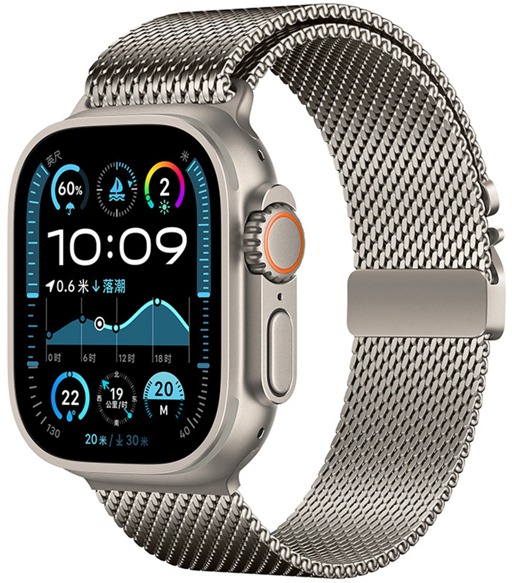Купить Ремешок для смарт-часов Armorstandart Milanese UltraLock for Apple Watch 42 (Series 11-10)/41/40/38 Titanium (ARM88955) - Фото 1 Ремешок для смарт-часов Armorstandart Milanese UltraLock for Apple Watch 42 (Series 11-10)/41/40/38 Titanium (ARM88955) - Фото 1