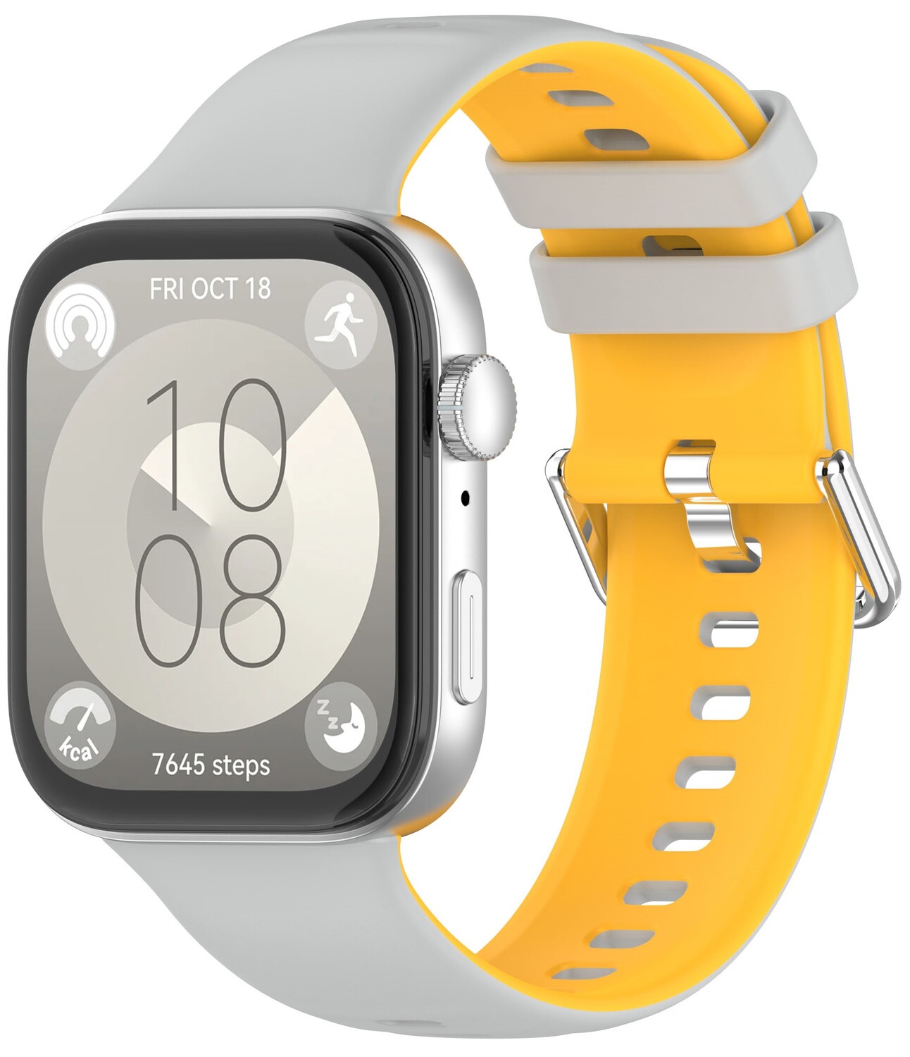 Купити Ремінець для смарт-годинника Armorstandart
for Huawei Watch Fit 3 / 4 / 4 Pro Grey Yellow (ARM89073) - Фото 1 Ремінець для смарт-годинника Armorstandart
for Huawei Watch Fit 3 / 4 / 4 Pro Grey Yellow (ARM89073) - Фото 1