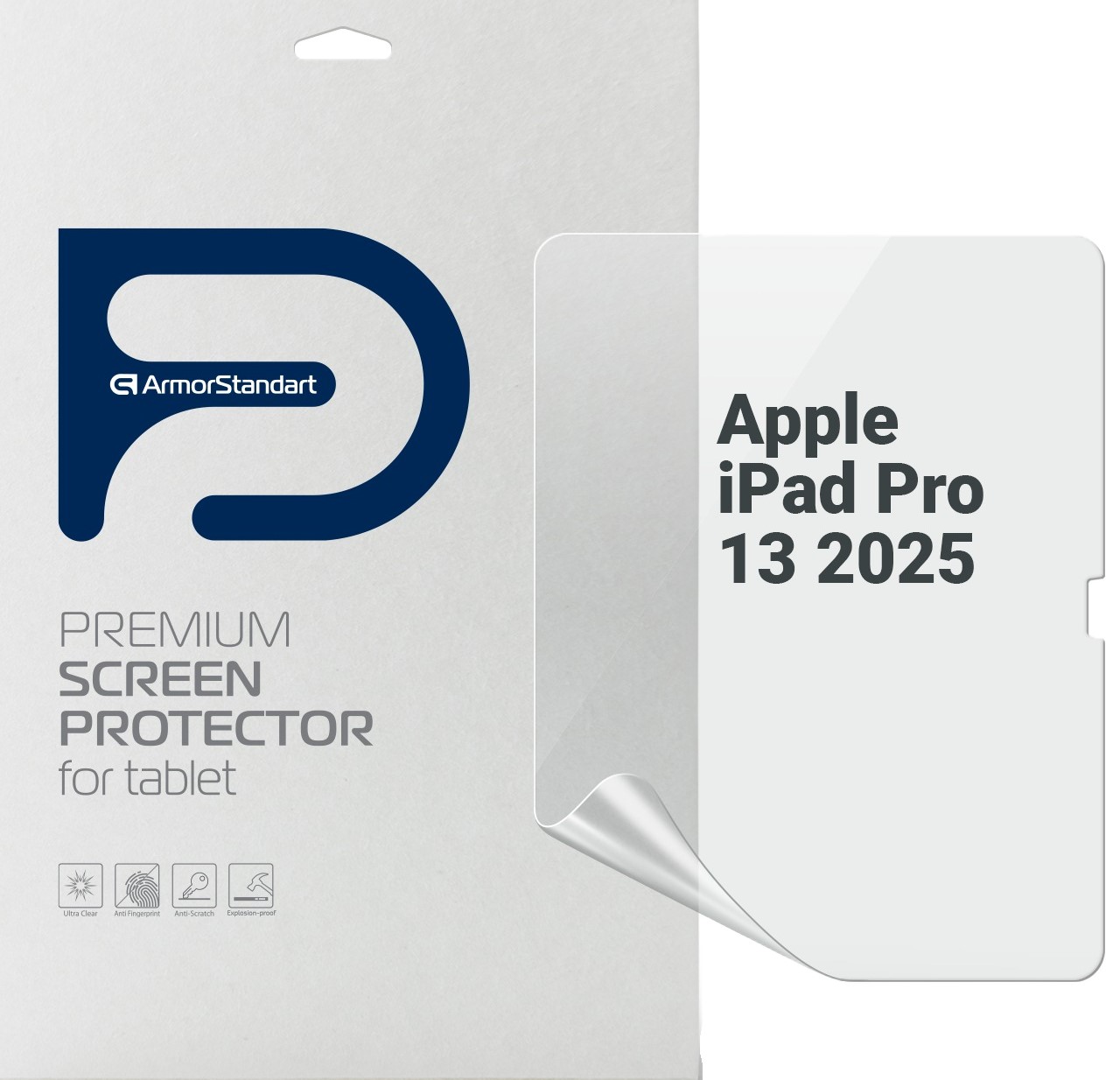 Купити Захисна плівка для планшету Armorstandart for Apple iPad Pro 13 2025 (ARM89475) - Фото 1 Захисна плівка для планшету Armorstandart for Apple iPad Pro 13 2025 (ARM89475) - Фото 1