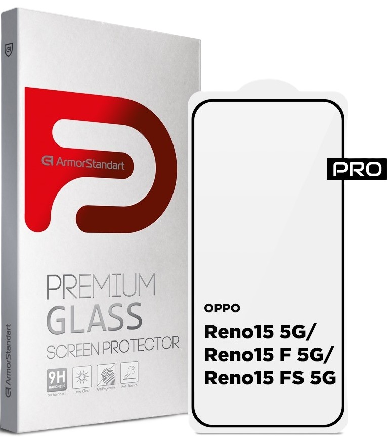 Защитное стекло для смартфона Armorstandart Pro for OPPO Reno15 5G / Reno15 F 5G / Reno15 FS 5G (ARM89890)