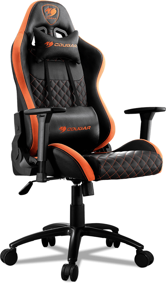 Крісло для геймерів Cougar Armor PRO Black/Orange - Фото 1