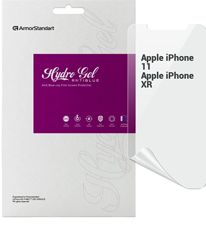 Защитная пленка для смартфона Armorstandart Anti-Blue for Apple iPhone 11/XR (ARM57743) - Фото 1