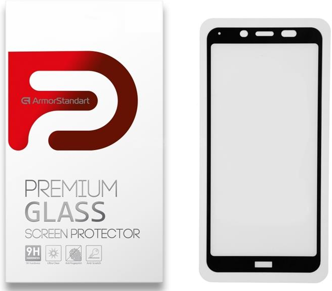 Защитное стекло для смартфона Armorstandart for Huawei Y5p 2020 Full Glue HD Black (ARM58293) - Фото 1