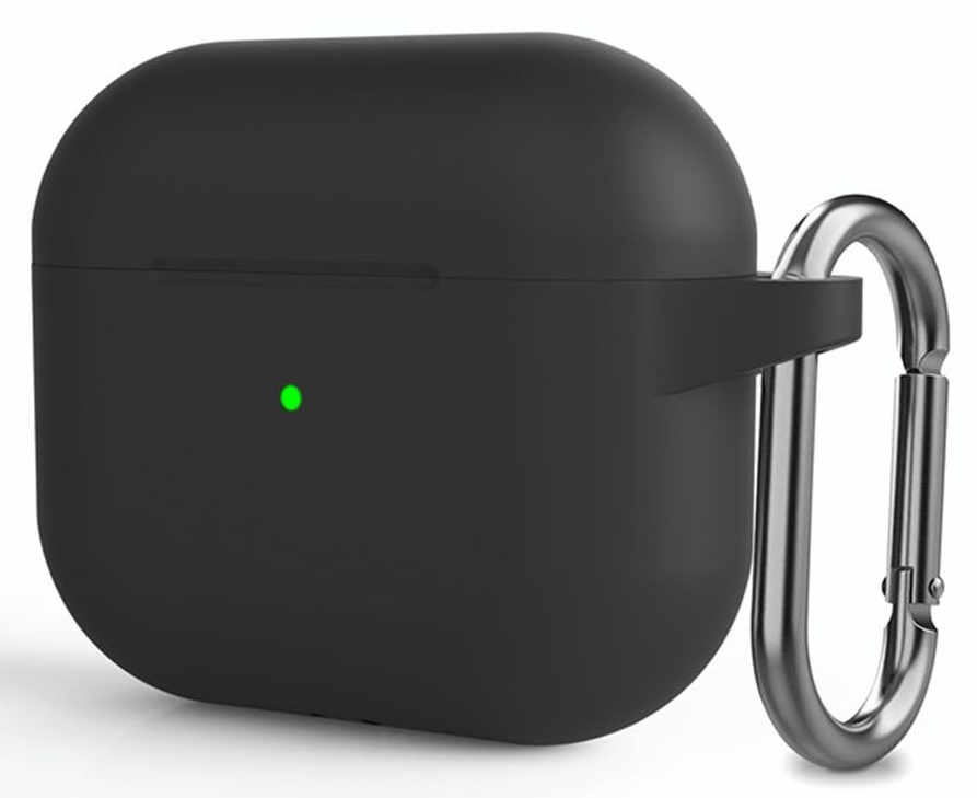 Чехол для наушников Armorstandart Hang Case for Apple AirPods 3 Black (ARM60308) - Фото 1
