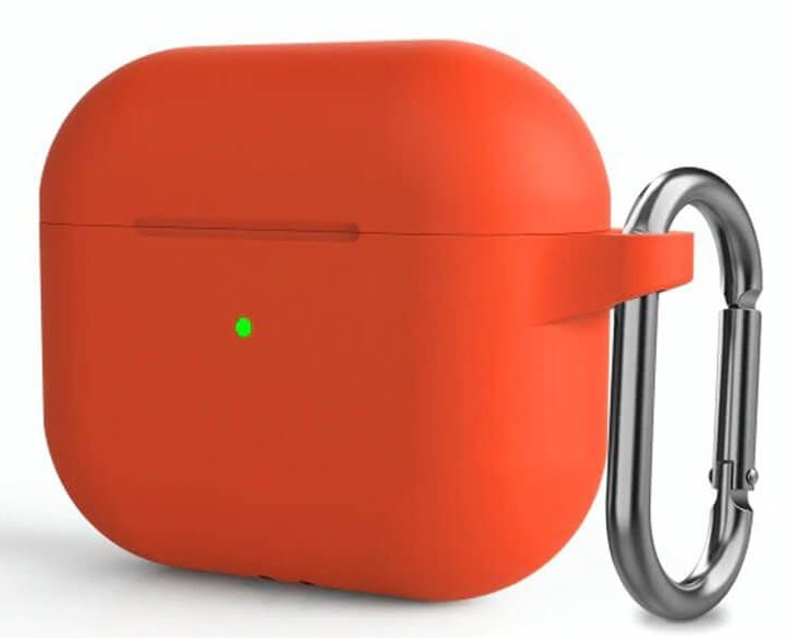 Чохол для навушників Armorstandart Hang Case for Apple AirPods 3 Orange (ARM60318) - Фото 1