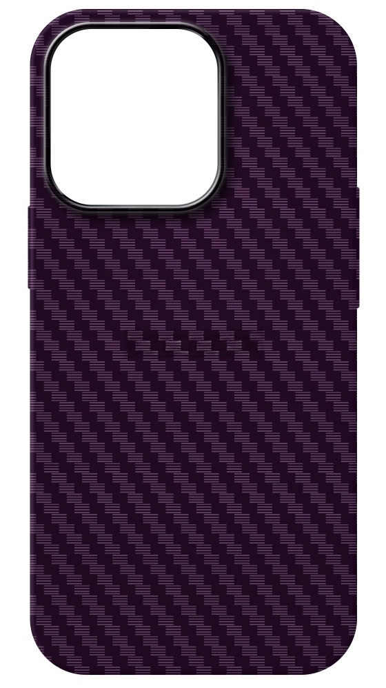 Чехол для смартфона Armorstandart LikeCarbon MagCase for Apple iPhone 14 Pro Purple (ARM69204) - Фото 1