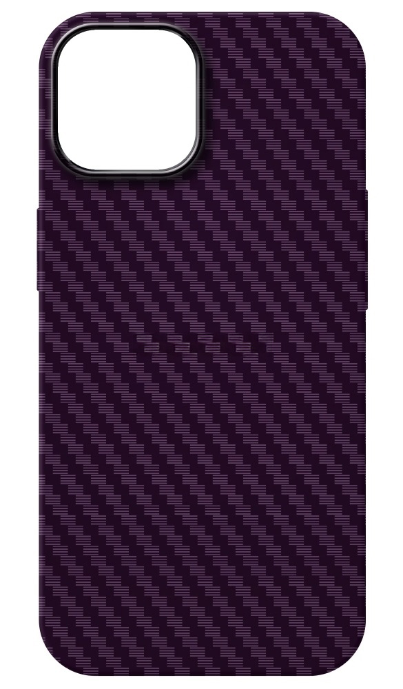 Чехол для смартфона Armorstandart LikeCarbon MagCase for Apple iPhone 14 Purple (ARM69202) - Фото 1