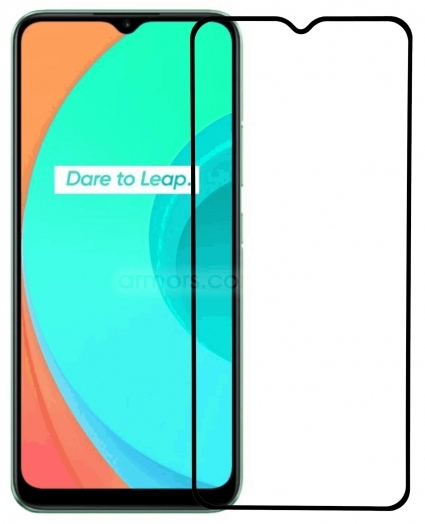 Защитное стекло для смартфона Armorstandart Pro for Realme C11 Black 0.33mm (ARM57078) - Фото 1