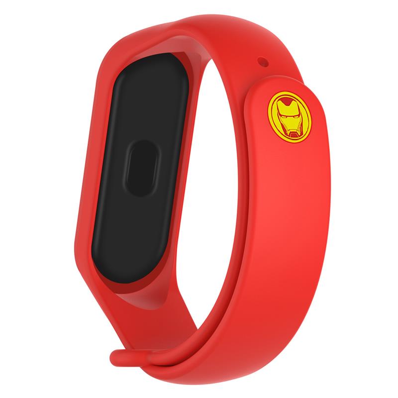 Ремешок для фитнес-браслета Armorstandart Superhero Edition for Xiaomi Mi Band 4/3 Iron Man Red (ARM55062) - Фото 1