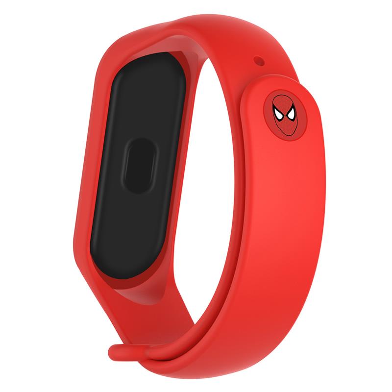 Ремешок для фитнес-браслета Armorstandart Superhero Edition for Xiaomi Mi Band 4/3 Spider Man Red (ARM55063) - Фото 1