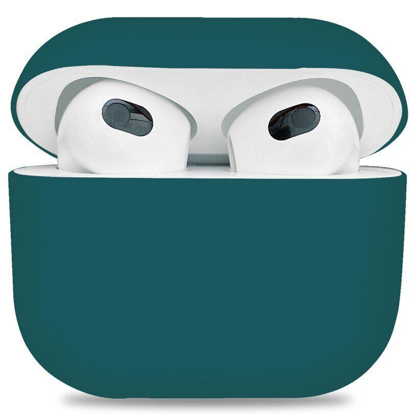 Чохол для навушників Armorstandart Ultrathin Silicone Case for Apple AirPods 3 Pacific Green (ARM60303) - Фото 1